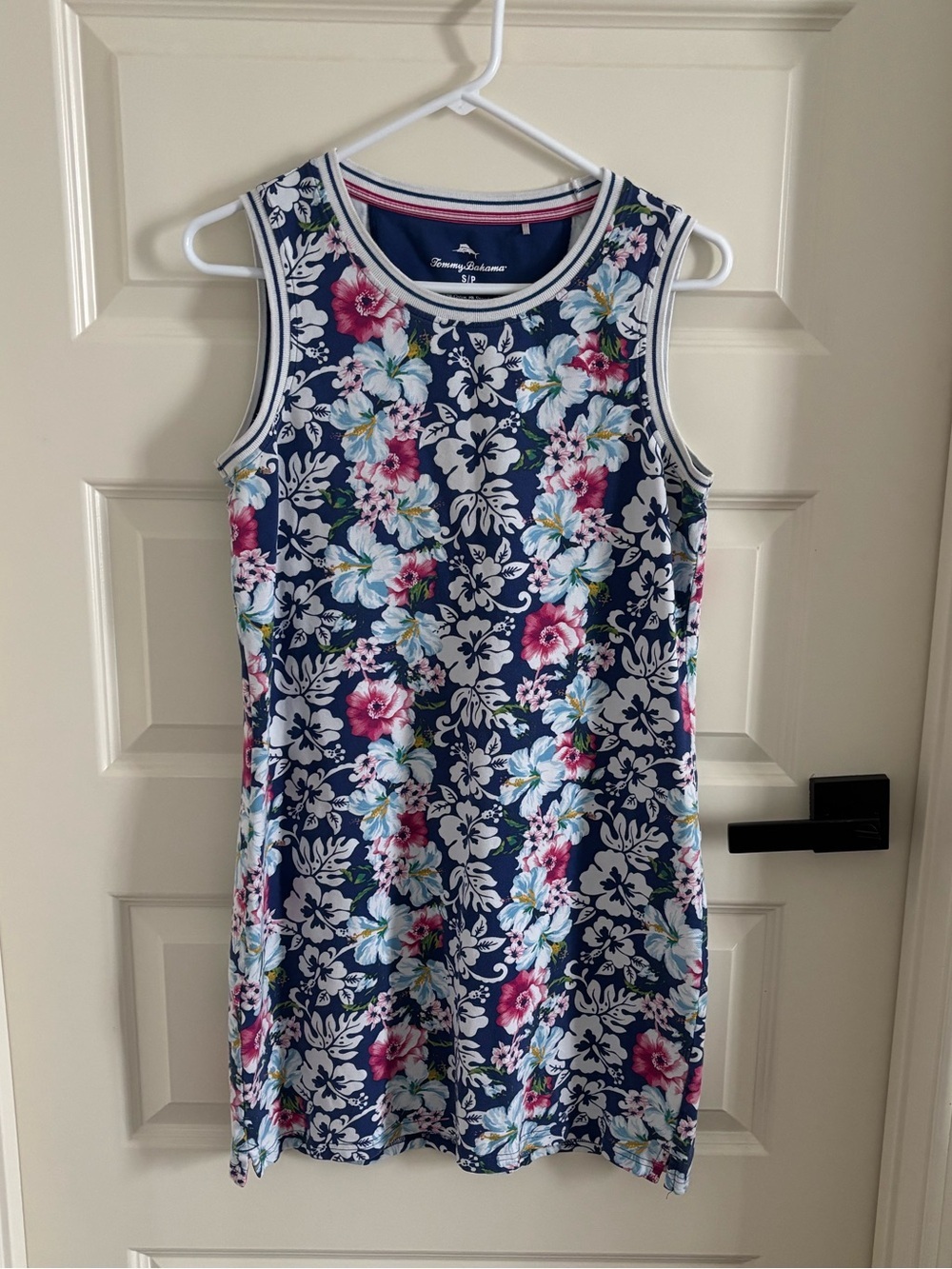 Tommy Bahama Floral Dress with Trim